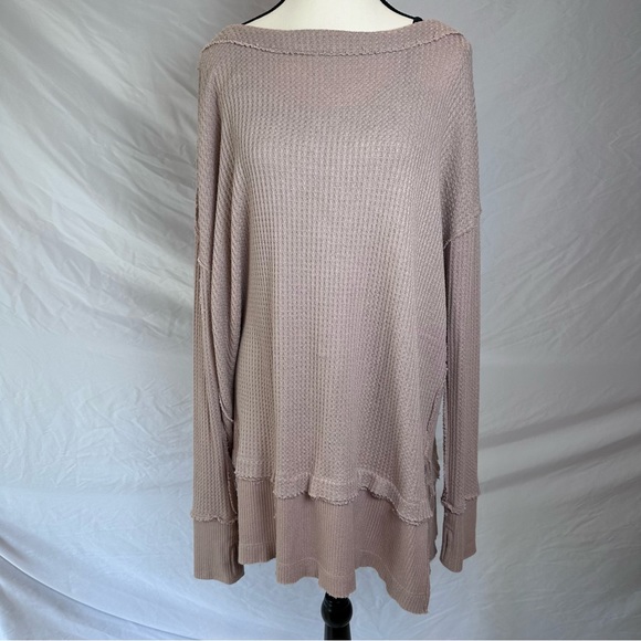 FREE PEOPLE NORTH SHORE THERMAL TOP SIZE MEDIUM - Picture 5 of 12